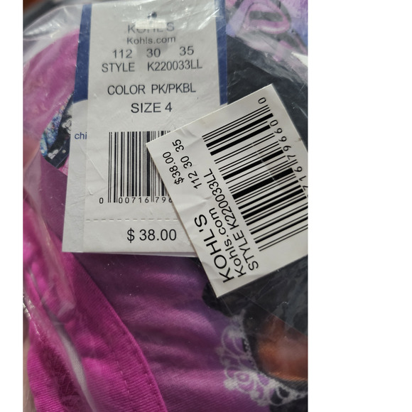 That Girl Lay Lay 2 Piece Tie Dye Top & Bottoms Pajama Set Size 4 NWT - Picture 4 of 4